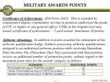 Da form 2442 Certificate Of Achievement Template Semi Centralized Promotions Ppt Download