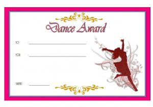 Dance Certificate Templates Free Download Dance Certificate Template 5 Best 10 Templates