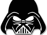 Darth Vader Helmet Template Darth Vader Clipart Printable Pencil and In Color Darth