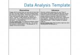 Data Analysis Template for Teachers 5 Data Analysis Samples Sample Templates