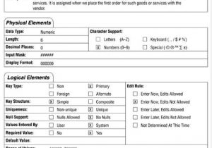 Database Design Specification Template Database Design Specification Template Choice Image