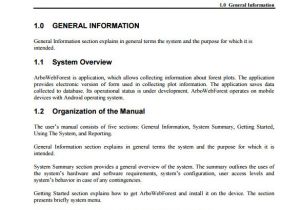 Database User Manual Template 10 Sample User Manuals Sample Templates