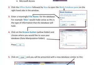 Database User Manual Template Database User Manual Template Image Collections Template