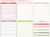 Day at A Glance Calendar Template 6 Best Images Of Printable Week at A Glance Calendar