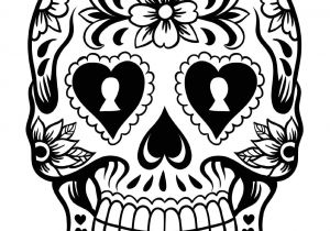 Day Of the Dead Skull Mask Template Free Printable Day Of the Dead Coloring Pages Best