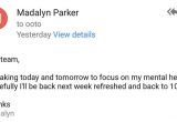 Day Off Email Template Boss Brilliant Response to Employee asking for Mental