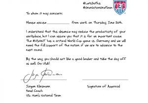 Day Off Email Template Huffpost Uk On Twitter Quot Usa Coach Jurgen Klinsmann