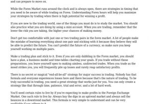 Day Trading Business Plan Template Trade Plan Example forex Trading Business S4r Brokerage
