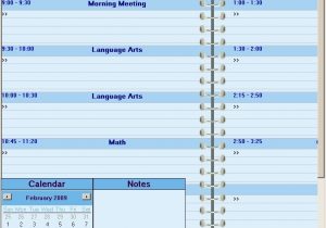 Daybook Template Download Free Teacher Day Book Teacher Day Book 1 2 Download