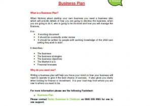 Daycare Business Plan Template Daycare Business Plan Template 12 Free Word Excel Pdf