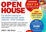 Daycare Open House Flyer Template Open House Mt Zion 39 S Loving Daycare