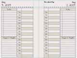 Daytimer Templates Yolieville Printable Daily Planner Pages Template