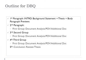 Dbq Essay Outline Template Writing College Essays New World Bistro Dbq Essay