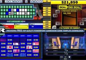 Deal or No Deal Template Powerpoint Free Rusnak Creative Free Powerpoint Games Templates