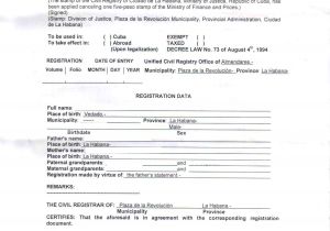 Death Certificate Translation Template Spanish to English Birth Certificate Translation Template English to Italian