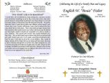 Death Program Templates 6 Funeral Program Layout Authorizationletters org