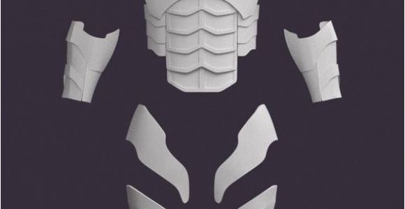 Deathstroke Armor Template Pepakura Mask Related Keywords Pepakura Mask Long Tail