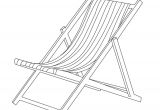 Deck Chair Template Easy Drawings Of Deck Chairs Sketch Coloring Page