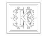 Decorative Lettering Templates Stencil Letters K Printable Free K Stencils Stencil