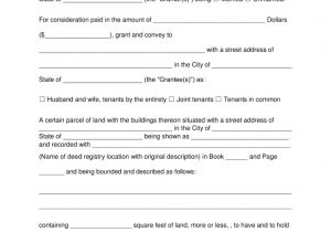 Deed Of Conveyance Template Free Arizona Conveyance Special Warranty Deed form