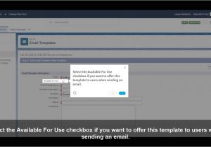 Default Email Template Salesforce How to Create An Email Template In Salesforce Lightning