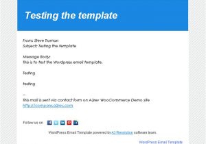 Demo Email Template Wp Email Template WordPress Plugin WordPress org
