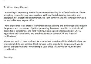 Dental Hygiene Cover Letter Sample Recent Graduate Dental assistant Cover Letter Samples Letter Template