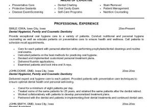 Dental Hygiene Student Resume Dental Hygiene Resume Sample 3 Rdh Resumes and Career