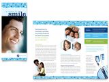 Dental Newsletter Template Dentistry Dental Office Brochure Template Design