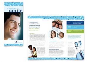 Dental Newsletter Template Dentistry Dental Office Brochure Template Design