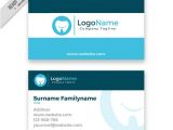 Dentist Business Card Template Free Dental Business Card Vector Free Download