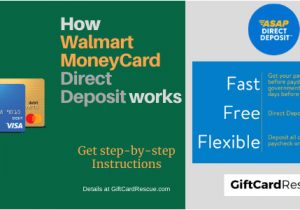 Deposit Money On Simple Card Walmart Moneycard Direct Deposit How to Guide Gift