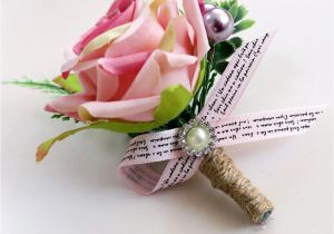 Describe Rose Flower Cue Card Champagne Magideal Romantic Wedding Rose Flower Corsage