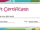 Design A Gift Certificate Template Free Custom Gift Certificate Templates for Microsoft Word