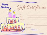 Design A Gift Certificate Template Free Gift Certificate Templates