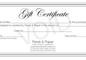 Design A Gift Certificate Template Free Make Your Own Gift Certificate Journalingsage Com