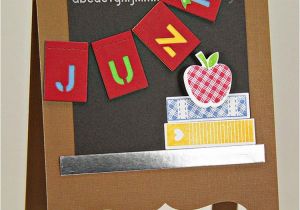 Design for Teachers Day Card Back to School Card with Images Cards Handmade Gift Tag