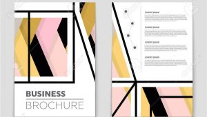 Design Your Own Blank Card Abstract Vector Layout Background Set for Art Template Design