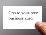Design Your Own Business Cards Free Template Create Your Own Business Cards Design Image Collections
