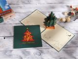 Design Your Own Christmas Card 10pcs Aitpop Christmas Tree Green Pop Up Card Aitpop