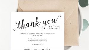 Design Your Own Thank You Card Instantly Download Customize and Print Your Own Thank You