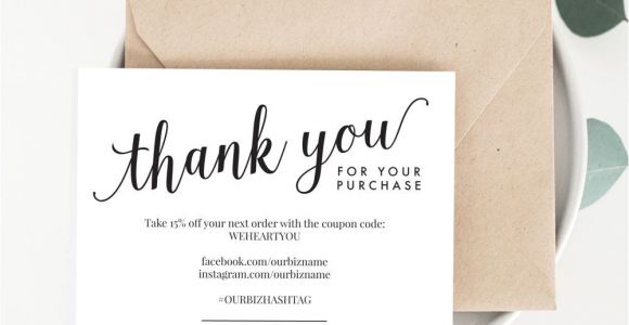 Design Your Own Thank You Card Instantly Download Customize and Print Your Own Thank You