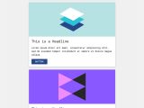 Designing Email Templates Free HTML Email Template Material Design On Behance