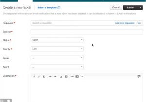 Desk Com Email Templates Creating and Using Ticket Templates Freshdesk