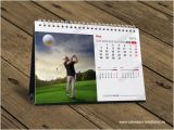 Desktop Calendar Design Templates 2018 Horizontal A5 Desk Calendar Design Template Kb10