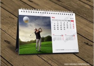 Desktop Calendar Design Templates 2018 Horizontal A5 Desk Calendar Design Template Kb10