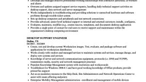Desktop Support Engineer Resume Desktop Support Engineer Resume Samples Velvet Jobs