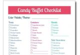 Dessert Table Contract Template the Complete Guide to A Diy Candy Buffet for Your Party or