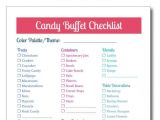 Dessert Table Contract Template the Complete Guide to A Diy Candy Buffet for Your Party or