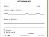 Detention Notice Template 75b2 Two Part Detention Slip Carbonless forms